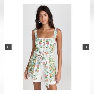 Farm Rio linen jumpsuit